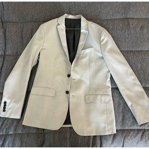 Men's Kenneth Cole Slim-Fit Suit Jacket Grey (42)